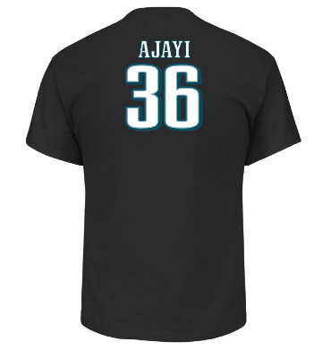 Philadelphia Eagles Jay Ajayi NFL Men's Super Bowl LII Bound Eligible Receiver Player T-Shirt
