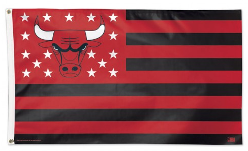 Chicago Bulls Americana 3X5 Flag By Wincraft