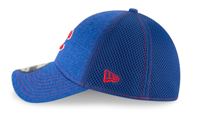 Men's Chicago Cubs New Era Blue Classic Shade Neo 39THIRTY Flex Hat