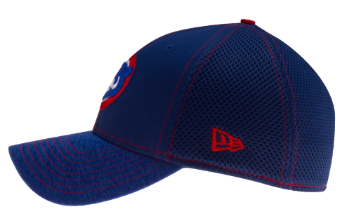Chicago Cubs Shadow Burst 1984 Logo Neo 39THIRTY Flex Fit Hat By New Era