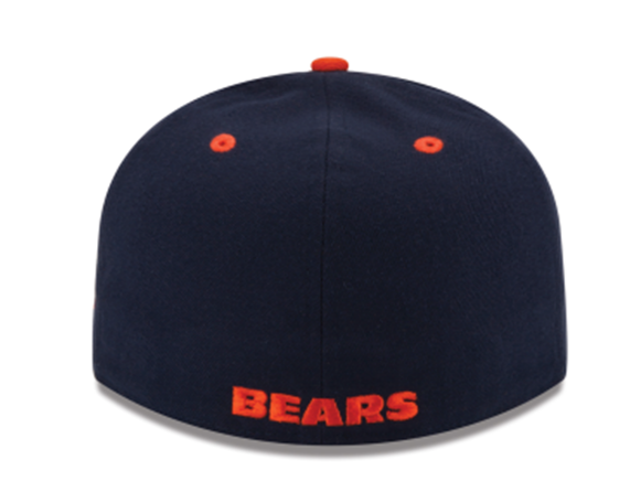 Chicago Bears League Basic Bear Head On Field 59FIFTY On Field Cap By New Era