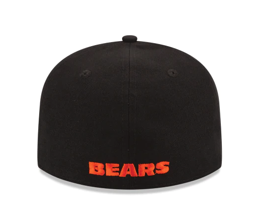 Chicago Bears League Black Basic 59Fifty Fitted Cap By New Era
