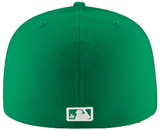 Mens Chicago Cubs Kelly Green St. Patrick's Day Low Crown Diamond Era 59FIFTY Fitted Hat By New Era - Pro Jersey Sports