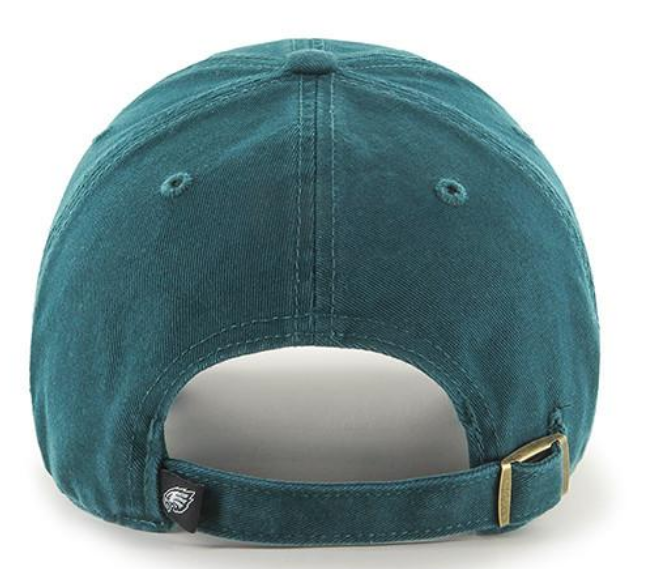 Philadelphia Eagles Green Clean Up Adjustable Hat By 47 Brand