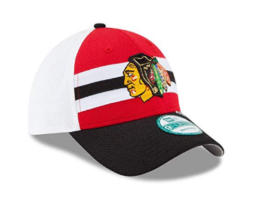 Chicago Blackhawks New Era Front Stripe Stanley Cup Champions Fitted Hat NHL Cap