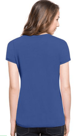 Womens Chicago Cubs Clutch Splitter V-Neck Tee - Pro Jersey Sports