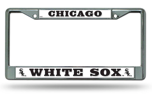 Chicago White Sox Chrome License plate Frame By Rico