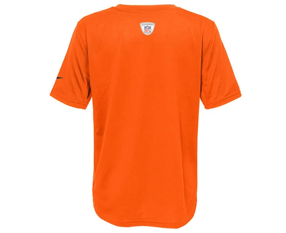 Youth NFL Denver Broncos Nike Dri-Fit Icon Performance Tee- Orange