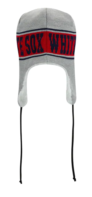 Men's New Era Chicago White Sox Knit Gray 1983 Trapper Knit