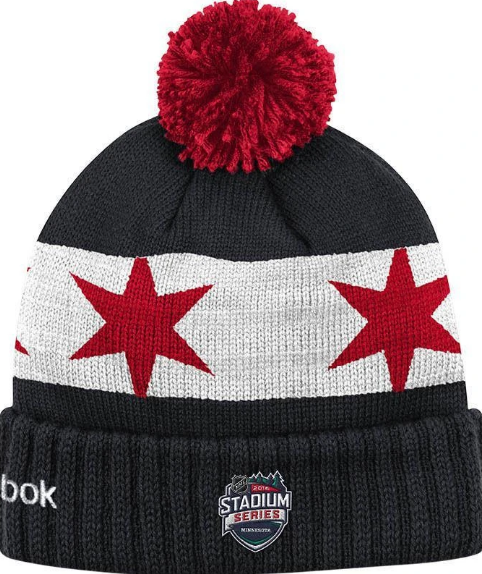 Chicago Blackhawks NHL 2016 Stadium Series Color Logo Knit