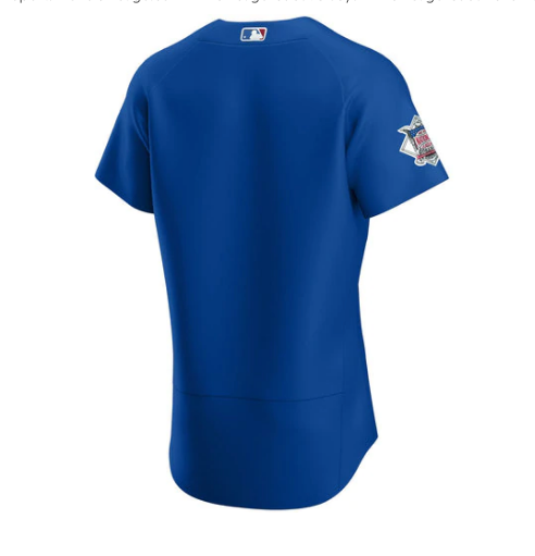 Chicago Cubs Royal Blue Authentic Alternate Jersey by Nike