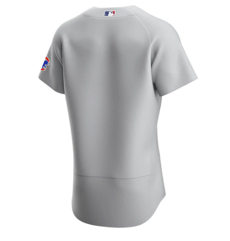 Chicago Cubs Gray Authentic Road Jersey by Nike