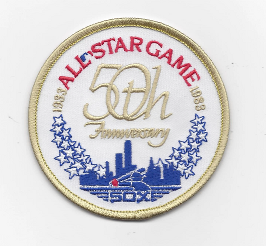 Chicago White Sox 50th Anniversary All Star Game Alternate Jersey Sleeve Patch