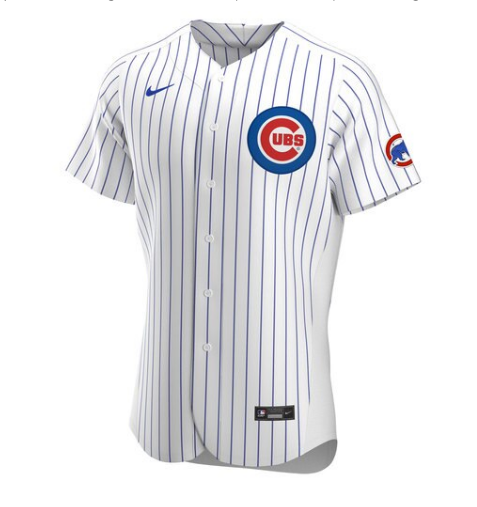 Men's Chicago Cubs Anthony Rizzo Nike White Home Authentic Player Jersey