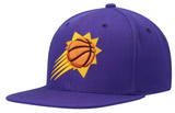 Men's Phoenix Suns Mitchell & Ness Ground 2.0 Purple Burst Snapback Adjustable Hat - Pro Jersey Sports
