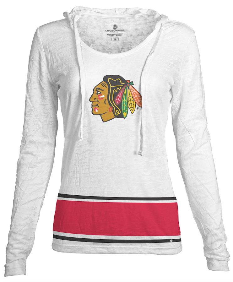 Youth Girls Chicago Blackhawks NHL Skate Lacey Little Lucy T-Shirt By Levelwear - Pro Jersey Sports