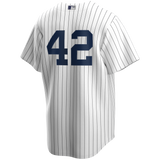 Men's Nike Mariano Rivera #42 White New York Yankees Home Official Replica Player Jersey - Pro Jersey Sports