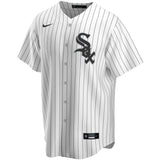 NIKE Men's Yoan Moncada Chicago White Sox White Home Premium Stitch Replica Jersey - Pro Jersey Sports