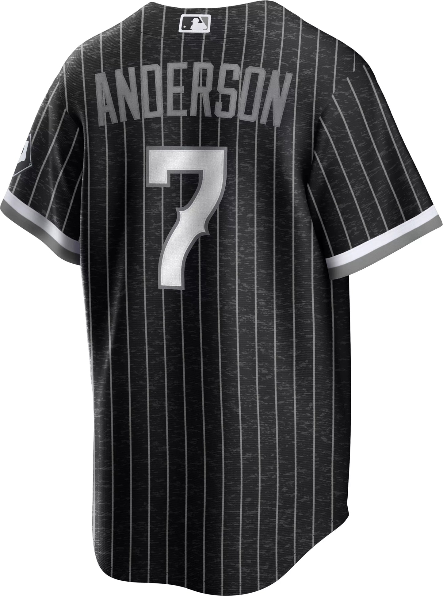 Men's Tim Anderson Chicago White Sox Nike Black City Connect Premium Stitch Replica Jersey