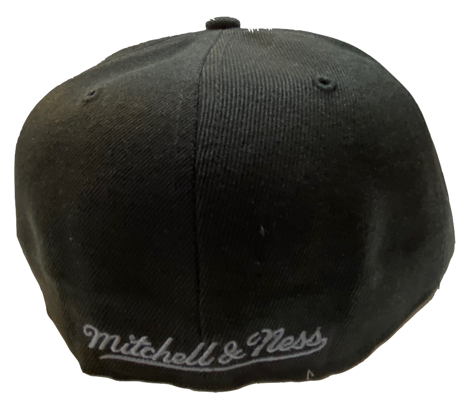 Men's Mitchell & Ness Grey/Black Orlando Magic Hardwood Classics Reload 2.0 Fitted Hat