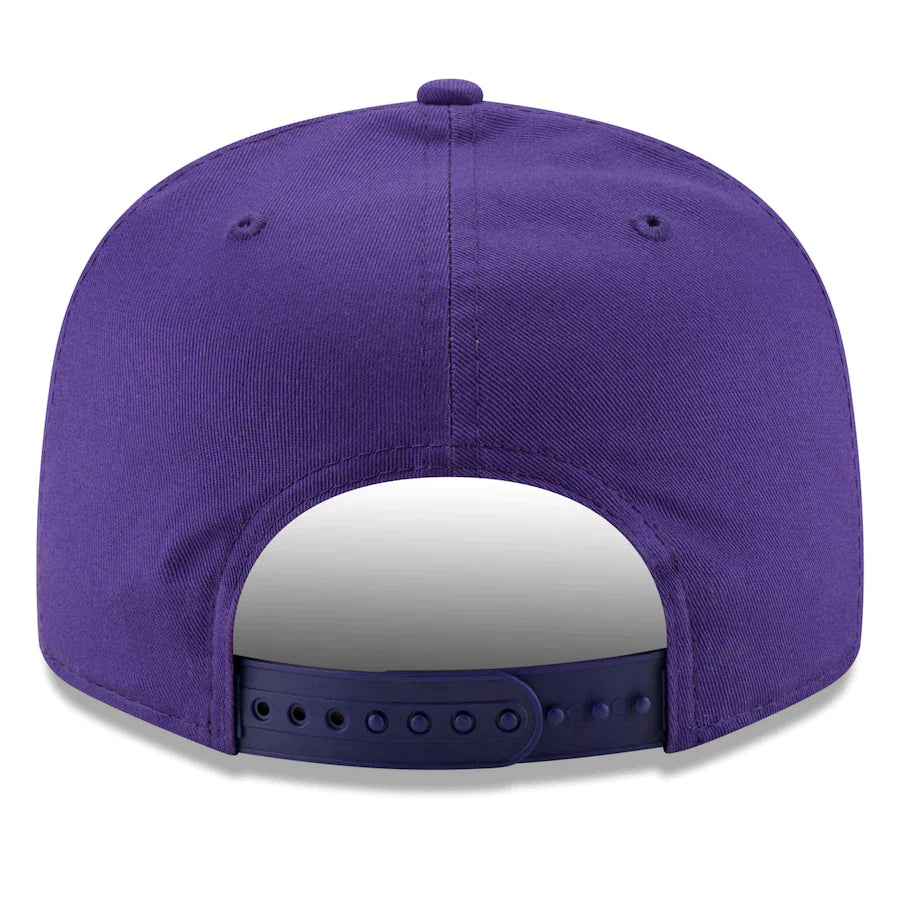Minnesota Vikings New Era Purple Basic 9FIFTY Adjustable Snapback Hat