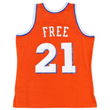 Men's Cleveland Cavaliers World B. Free Orange 1984-85 Hardwood Classics Swingman Jersey - Pro Jersey Sports