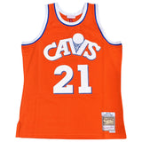 Men's Cleveland Cavaliers World B. Free Orange 1984-85 Hardwood Classics Swingman Jersey - Pro Jersey Sports