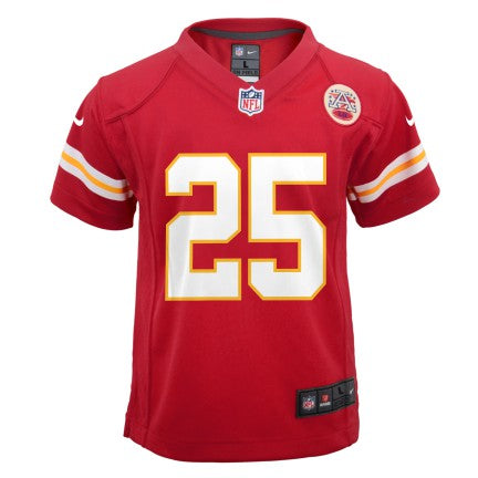Youth Kansas City Chiefs Clyde Edwards-Helaire Nike Red Game Jersey