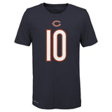 Youth Chicago Bears Mitchell Trubisky Nike Navy Player Pride Name & Number Performance T-Shirt - Pro Jersey Sports