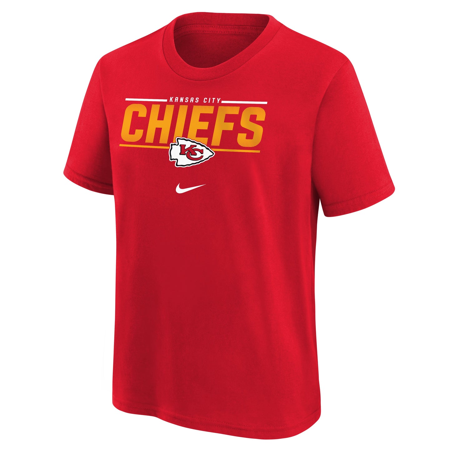 Youth Kansas City Chiefs NIKE Red Team Muscle Tee