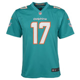 Youth Jaylen Waddle Miami Dolphins Nike Aqua Game Replica Jersey - Pro Jersey Sports