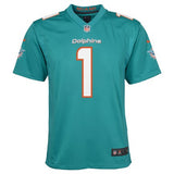 Youth Miami Dolphins Tua Tagovailoa Nike Aqua Game Jersey - Pro Jersey Sports