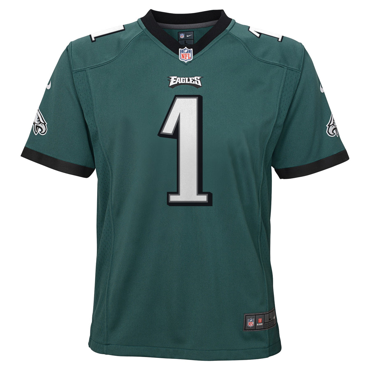 Youth Jalen Hurts Philadelphia Eagles Green Nike Game Jersey - Pro Jersey Sports