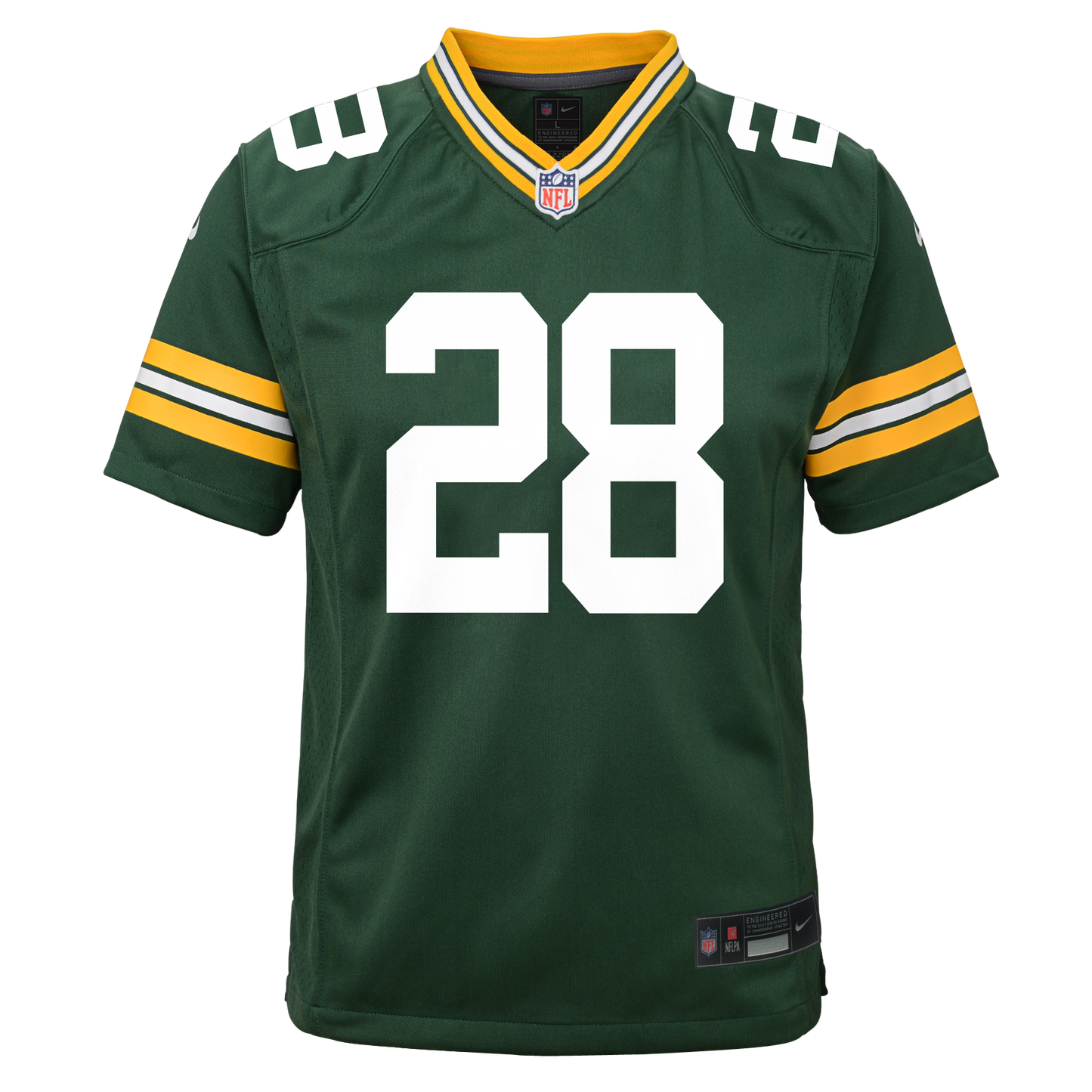Youth Green Bay Packers A.J. Dillon Nike Green Game Jersey