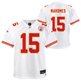Youth Kansas City Chiefs Patrick Mahomes Nike White Game Jersey - Pro Jersey Sports