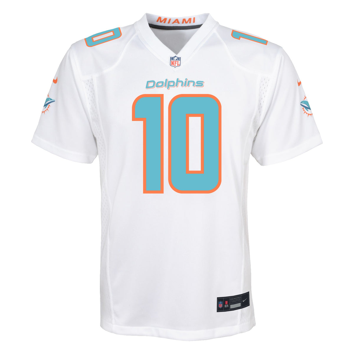 Youth Tyreek Hill Miami Dolphins Nike White Game Replica Jersey - Pro Jersey Sports