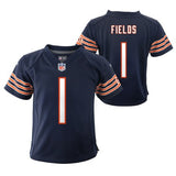 Toddler Chicago Bears Justin Fields Nike Navy Replica Game Jersey - Pro Jersey Sports