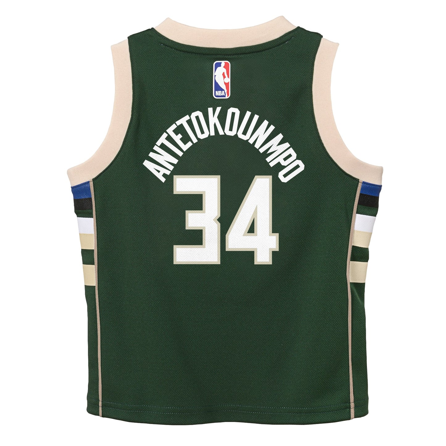Kids Milwaukee Bucks Giannis Antetokounmpo Nike Icon Edition Green Child Swingman Jersey - Pro Jersey Sports