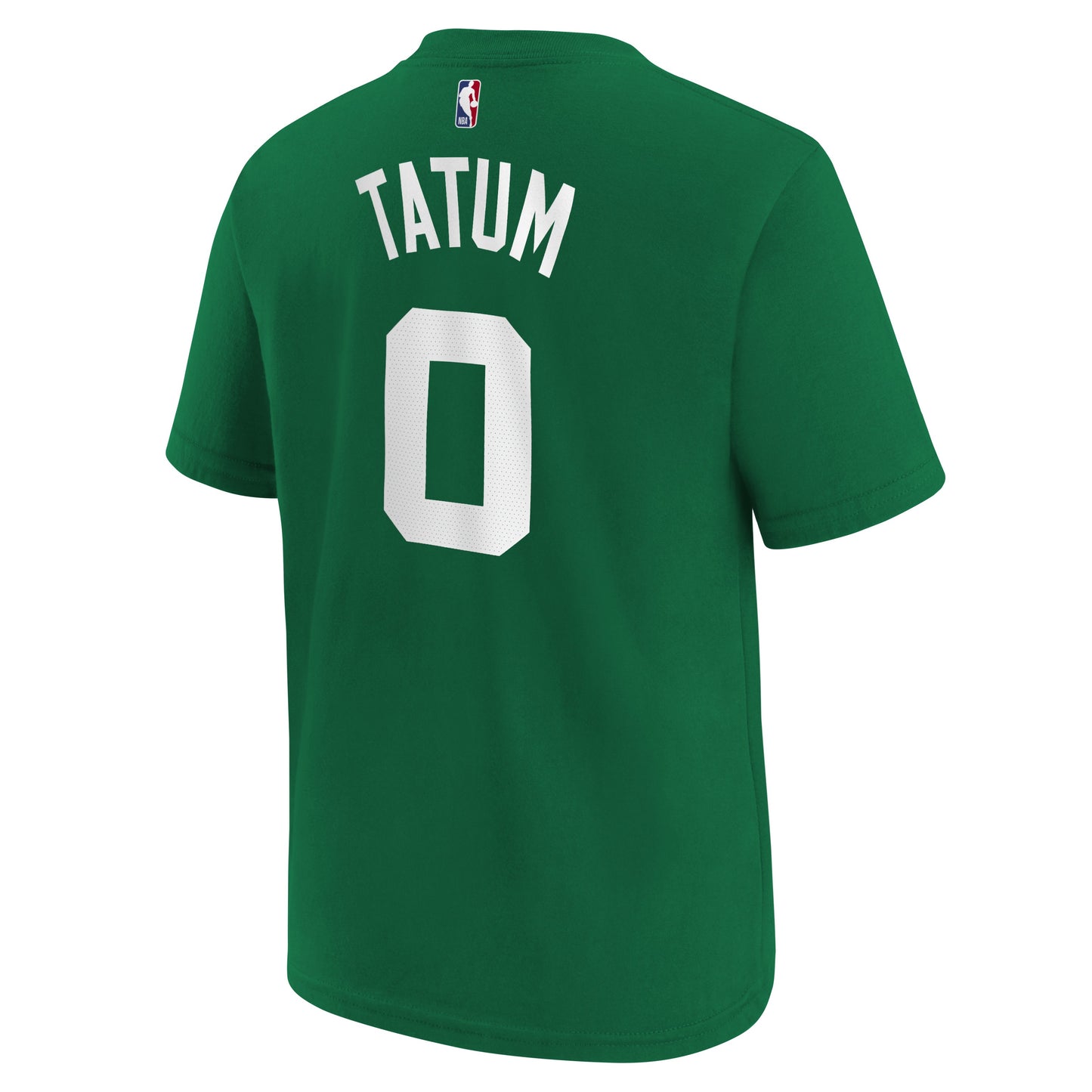 Youth Nike Jayson Tatum Boston Celtics Clover Green Icon Name & Number T-Shirt