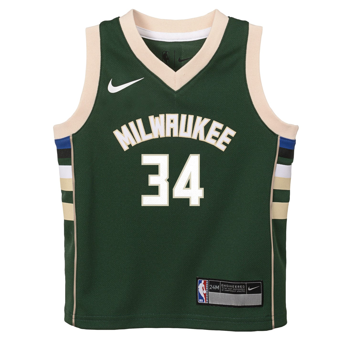 Toddler Milwaukee Bucks Giannis Antetokounmpo Nike Icon Edition Green Swingman Jersey - Pro Jersey Sports