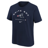 Kids Nike Chicago White Sox AC Early Work Navy Child Tee - Pro Jersey Sports