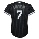 Tim Anderson Chicago White Sox Child Nike Black City Connect Replica Jersey - Pro Jersey Sports