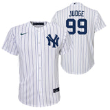 Youth Aaron Judge New York Yankees White Home Replica Player Jersey - Pro Jersey Sports