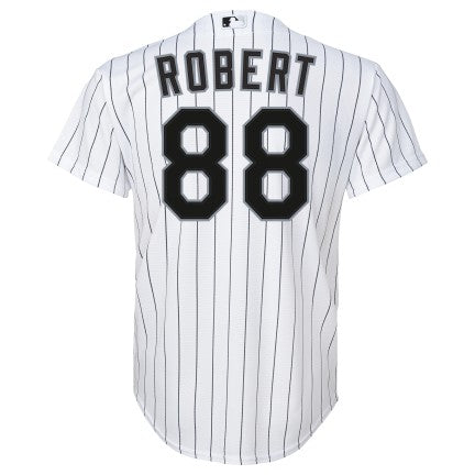 Youth Luis Robert Chicago White Sox White Home Nike Replica Jersey
