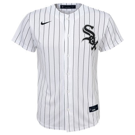 Youth Luis Robert Chicago White Sox White Home Nike Replica Jersey