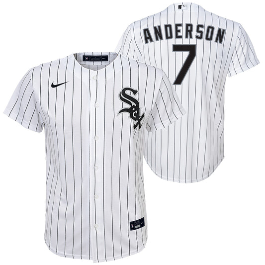 Infant Tim Anderson Chicago White Sox Nike Home White Replica Team Jersey