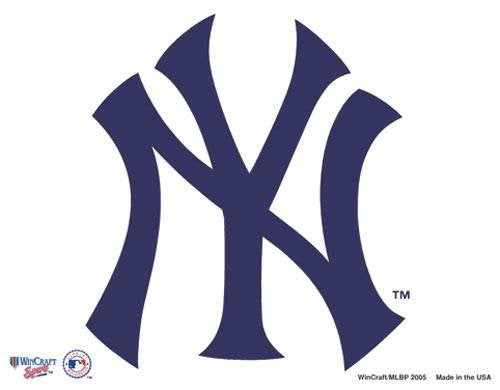 New York Yankees MLB 5" X 6" Multi-Use Decal