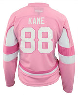 Youth Girls Patrick Kane Chicago Blackhawks Pink Replica Player Jersey - Pro Jersey Sports