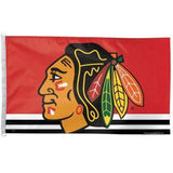 Chicago Blackhawks NHL Primary Logo 3X5 Red Flag - Pro Jersey Sports