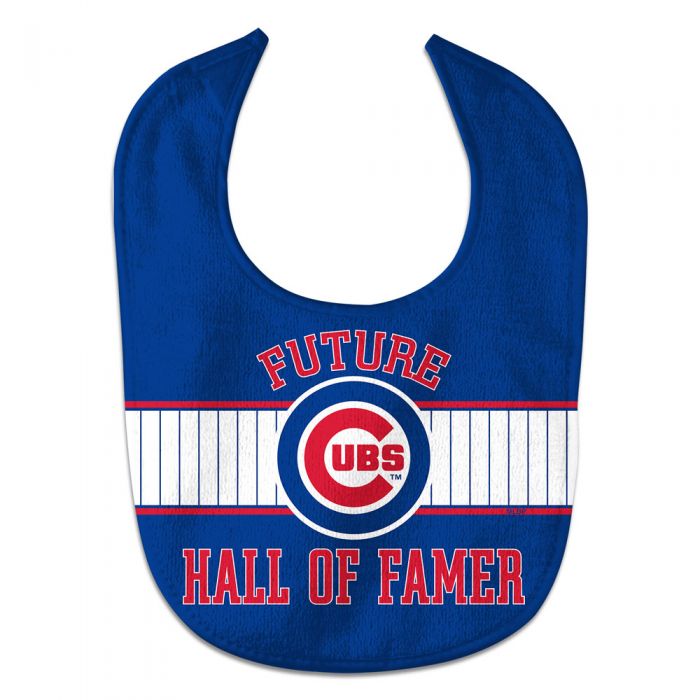 Chicago Cubs Future Hall Of Famer Baby Bib